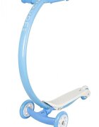 Zycom Trotineta C100 Albastru Alb platforma si maner antialunecare greutate suportata 65 kg varsta 3 ani+
