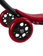 Zycom Trotineta C100 Negru Rosu platforma si maner antialunecare greutate suportata 65 kg varsta 3 ani+