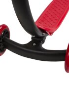 Zycom Trotineta C100 Negru Rosu platforma si maner antialunecare greutate suportata 65 kg varsta 3 ani+