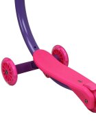 Zycom Trotineta Zipster Mov cu roti led greutate suportata 65 kg varsta 3 ani +