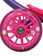 Zycom Trotineta Zipster Mov cu roti led greutate suportata 65 kg varsta 3 ani +