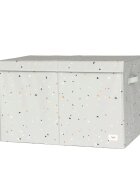 3 Sprouts Cufar pliabil pentru camera copiilor material reciclat Terrazzo Verde