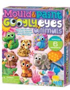 4M Atelier creativ Avenir Modeleaza si picteaza Animale cu ochi mobili