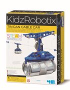 4M Kit constructie robot Tin Can Cable Car Kidz Robotix
