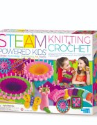 4M Kit stiintific STEAM Kids Tricotat si crosetat