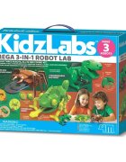 4M Mega laborator de robotica Kidzlabs 3 roboti