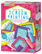 4M Set creativ Kit de serigrafie pentru copii usor de realizat Kidzmaker