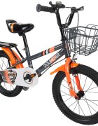Action One Bicicleta cu roti ajutatoare Arrow 16 inch 5-7 ani Gri
