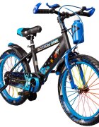 Action One Bicicleta cu roti ajutatoare si bidon pentru apa Super Nova II 20 inch Albastru