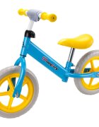 Action One Bicicleta fara pedale pentru copii Happy Baby 12 inch Bleu Galben