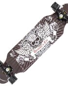 Action One Longboard ABEC-7 PU Aluminiu 100 kg 79 x 20 cm Multicolor Demon Eye
