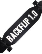 Action One Longboard ABEC-9 PU Aluminiu 120 kg 108 x 23.5 cm Negru Backflip