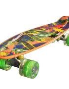 Action One Penny board Landsurfer Cu roti luminoase 56 cm ABEC-7 PU Aluminium 90 kg Splash