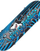Action One Penny board Shark print pe ambele fete 41 x 12 cm Albastru
