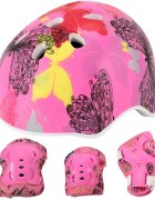 Action One Set casca si protectii Guard 7 piese marimea M Roz