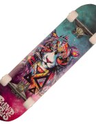 Action One Skateboard ABEC-7 Aluminiu 79 X 20 cm Multicolor Be Loved