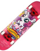 Action One Skateboard ABEC-7 Aluminiu 80 x 20 cm Roz Girly Unicorn