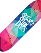 Action One Skateboard Dublu Print Aluminiu 70 x 20 cm What's up dudes