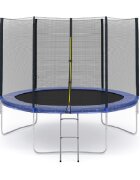 Action One Trambulina pentru copii High Quality 244 cm cu plasa de protectie si scara