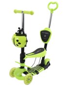Action One Trotineta 5 in 1 cu roti luminoase Smart Kid Verde
