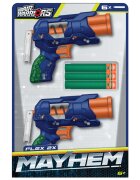 Air Warriors Set 2 arme de jucarie Mayhem Ruin 6 sageti din burete