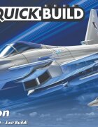 Airfix Set de constructie Quickbuild Eurofighter Typhoon 27 piese