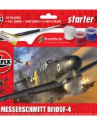 Airfix Set de constructie Starter Set Messerschmitt Bf109F-4 30 piese