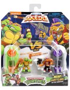 Akedo Set 2 figurine Testoasele Ninja Michelangelo Vs Bebop S1