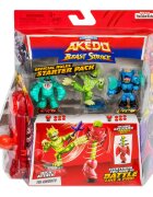 Akedo Set 3 figurine Beast Strike Starter Pack Tri-Kwonto S6