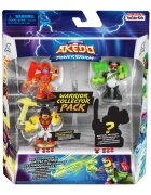 Akedo Set 4 figurine Warrior Collector Pack S3 W1 15188