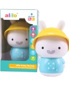 Alilo Iepuras interactiv Baby Bunny Povesti si cantece in Lb romana si engleza Albastru