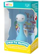 Alilo Iepuras interactiv pentru bebelusi Smarty Albastru RO/EN