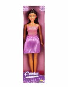 Alisha Papusa in rochie de petrecere Mov
