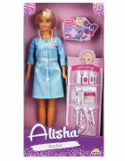 Alisha Set de joaca Doctor cu accesorii