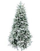 Alska Brad artificial cu zapada si conuri 180 cm