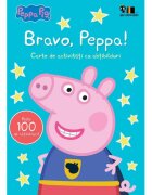 ART Ce de activitati cu abtibilduri Peppa Pig Bravo Peppa!