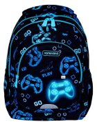 AstraBag Ghiozdan cu 3 compartimente Go Playing