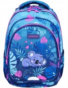 AstraBag Ghiozdan cu 3 compartimente Koala