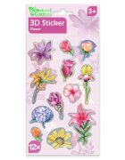 Avenir Abtibilduri 3D Natural Creation Flori 12 bucati