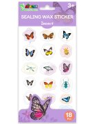 Avenir Abtibilduri imitatie sigiliu Natural Creation Insecte 18 bucati