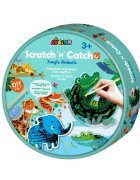 Avenir Joc de pescuit 2in1 razuibil Scratch n Catch Animale jungla