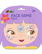 Avenir Pietre stralucitoare pentru fata Face Gems Stele