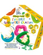 Avenir Set 6 creioane cerate geometrice Crazy-Mold Haku Yoka