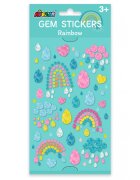 Avenir Set abtibilduri Gem Stickers Rainbow