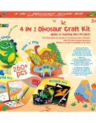 Avenir Set creativ 4 in 1 Dinozauri