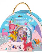 Avenir Set creativ Diy portabil Lumea fantastica a unicornilor cu activitati de cusut