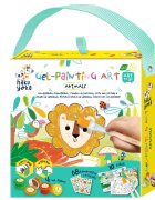 Avenir Set portabil de pictura cu gel Haku Yoka Animale