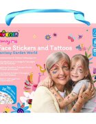 Avenir Set stickere si tatuaje pentru fata Gradina Fantastica