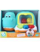 B Kids Jucarie pentru bebelusi pian hipopotam