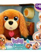 Baby Paws Jucarie de plus interactiva Eat & Go Puppy 25 sunete